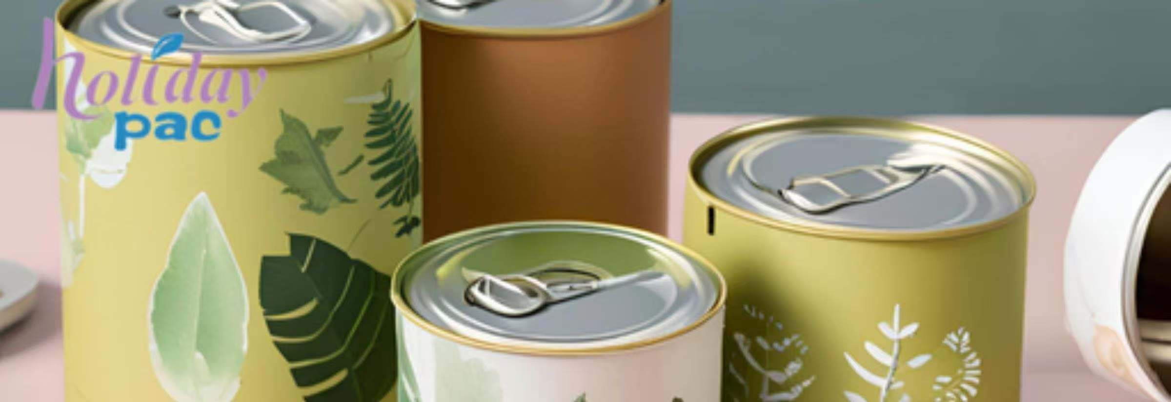 Holidaypac: Leading the Way in Sustainable Packaging with Self-Sealing Tin Cans