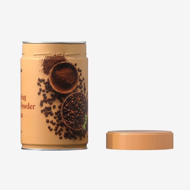 Custom Sealed Tin Cans for Coffee Bean - Holidaypac