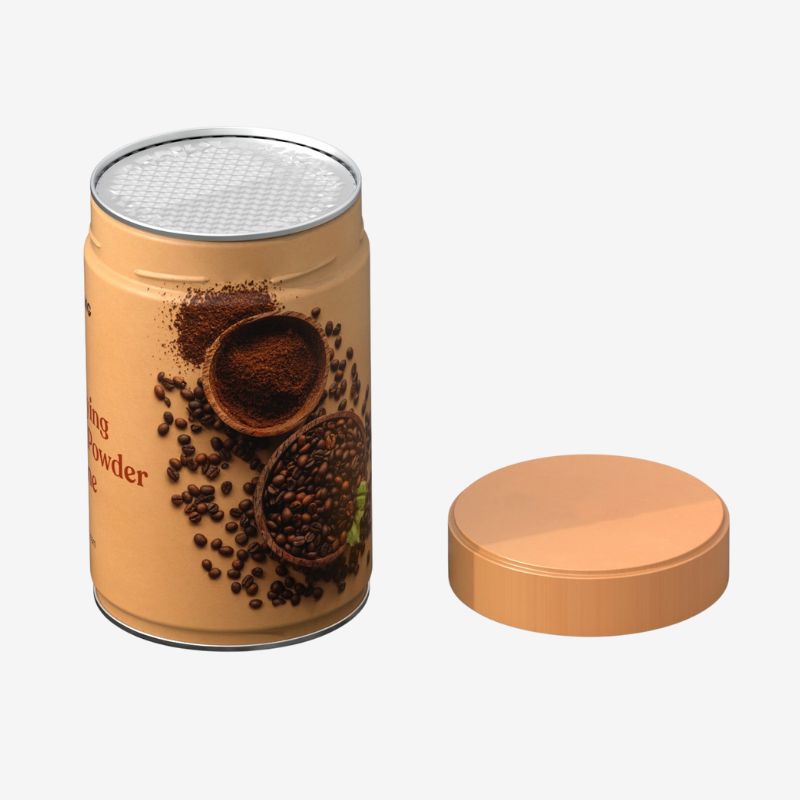 Custom Sealed Tin Cans for Coffee Bean - Holidaypac