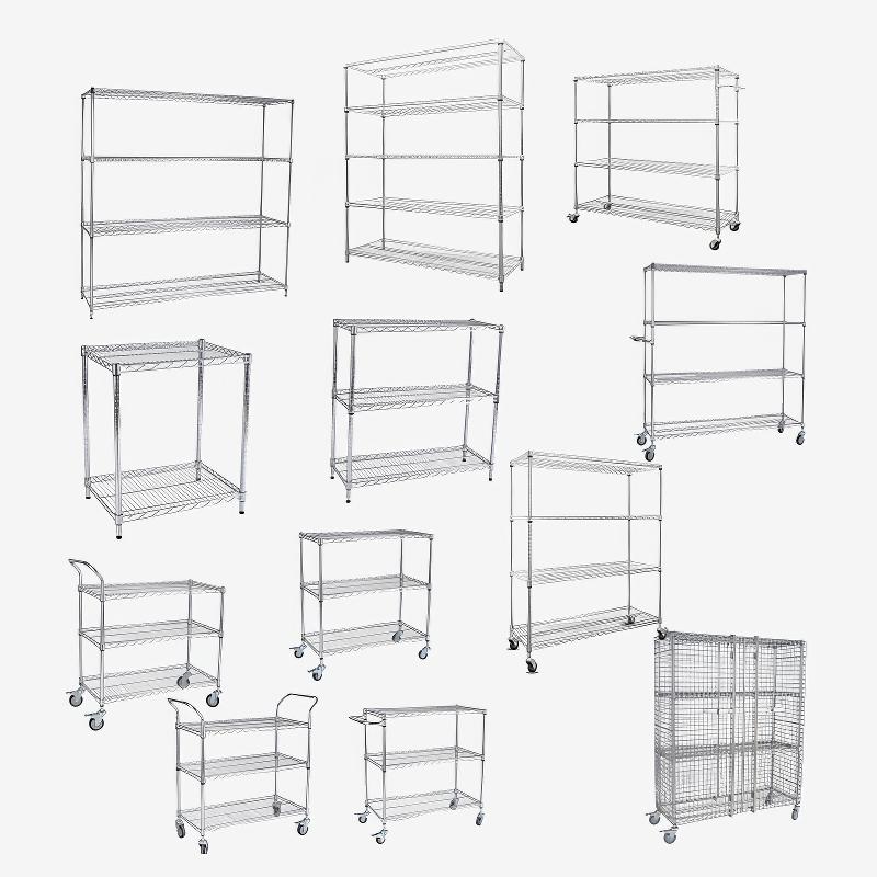 Custom Wire Storage Racks - Holidaypac