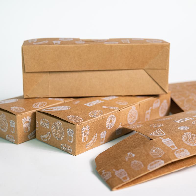 Custom Multi-Layer Takeaway Fast Food Kraft Boxes - Holidaypac