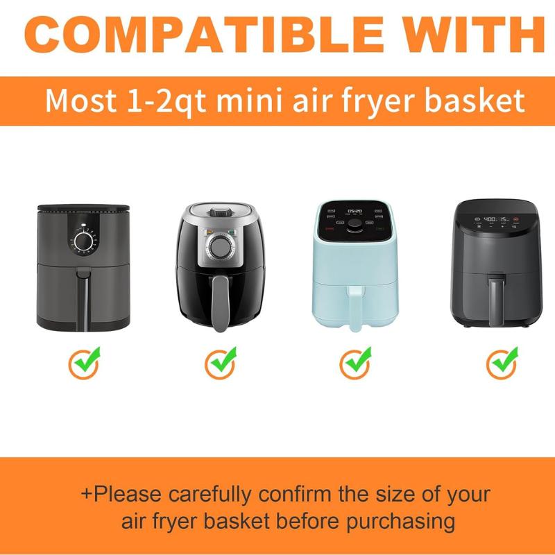 Custom Round Silicone Air Fryer Liner - Holidaypac