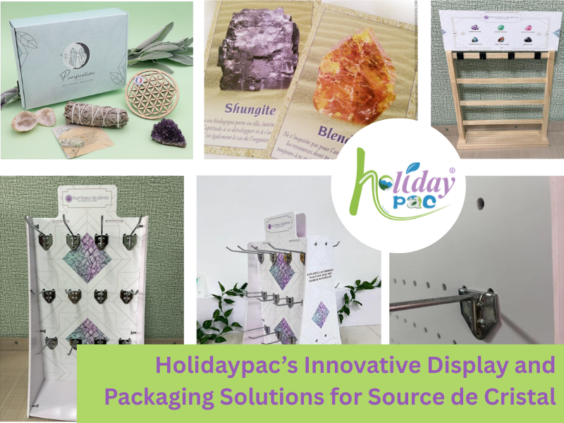Holidaypac’s Innovative Display and Packaging Solutions for Source de Cristal