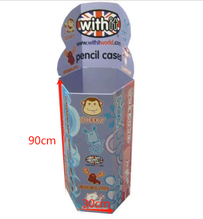 Attractive Dump Bin Display For Pencil Cases - Holidaypac