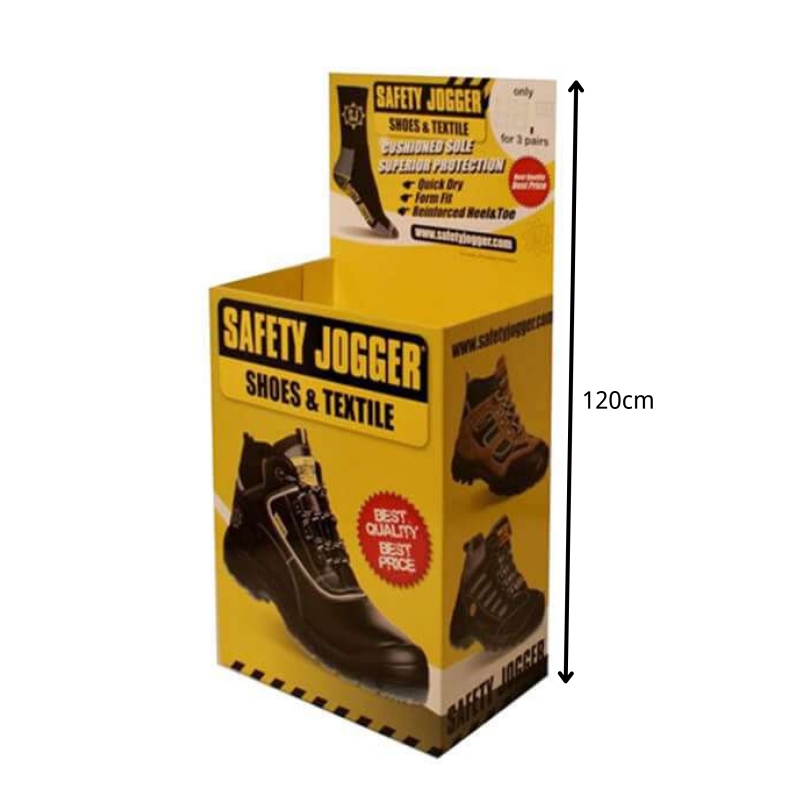 Strong Retail Display Dump Bins For Jogger - Holidaypac