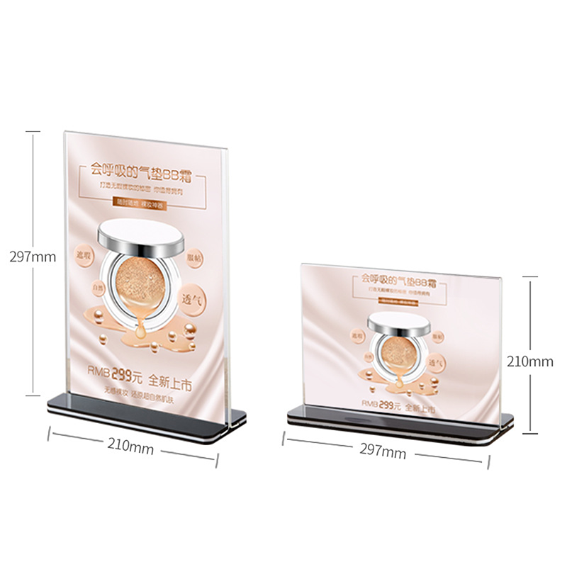 Custom Acrylic Table Sign Holder - Holidaypac