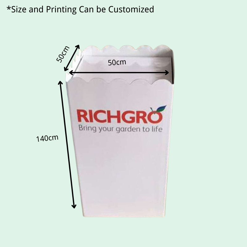 Custom Cardboard Dump Bin Promotion for organic fertilisers - Holidaypac