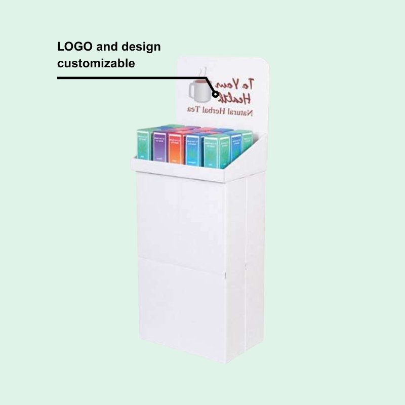 Custom Holiday Dump Bin Displays for Natural Herbal Tea - Holidaypac