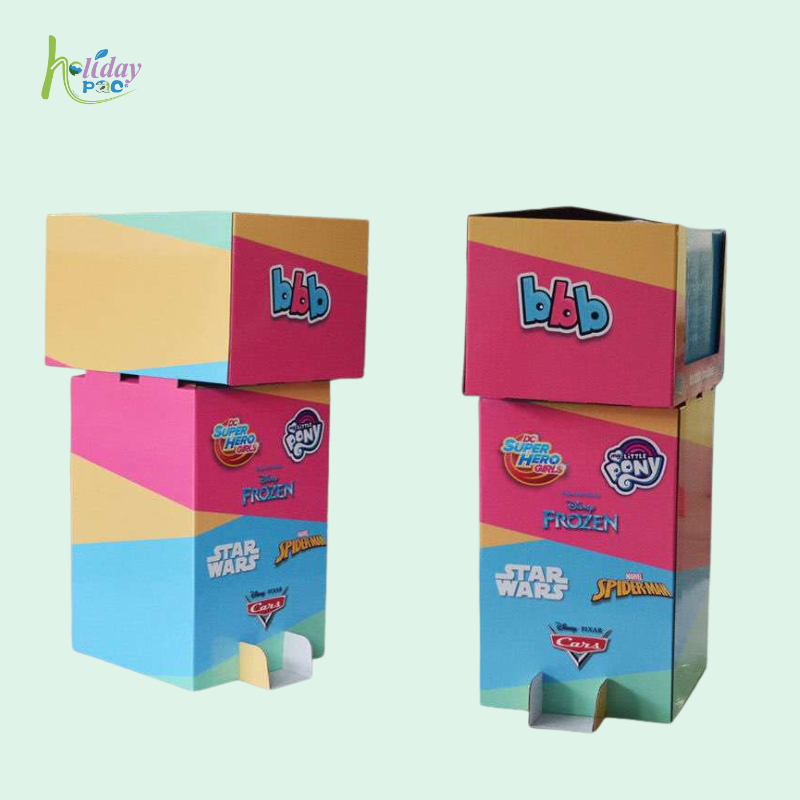 Custom Halloween Cardboard Dump Bin Display for Sweet Candy - Holidaypac