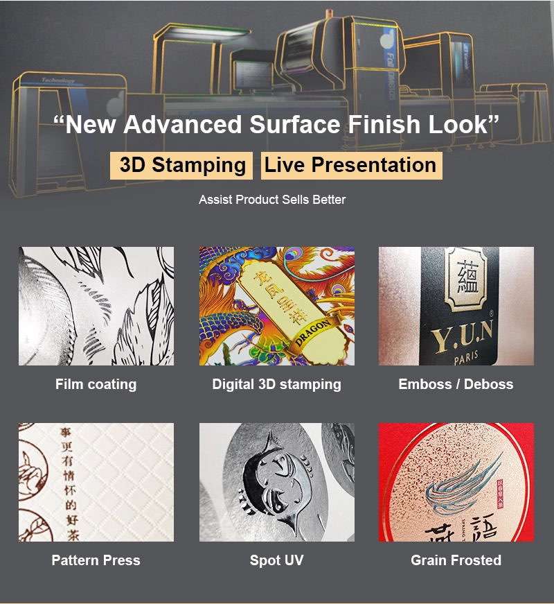 Holidaypac's Captivating Finishes: Engage Customers with Touch and Sight