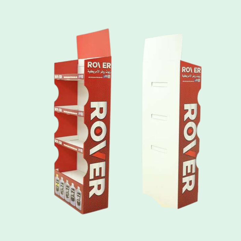 Custom Printed Retail Store Cardboard Floor Display for Electronic Products-Holidaypac