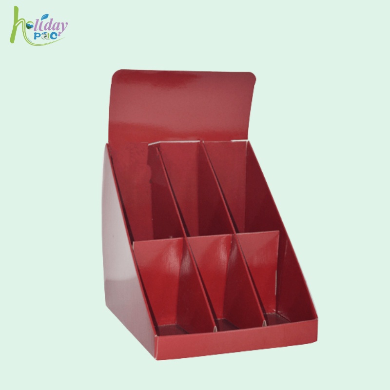Custom Pos Counter Display with 6 Pockets For Smart Watch- Holidaypac