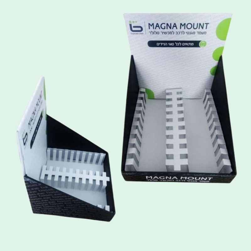 Custom Countertop Display Unit with Divider-Holidaypac