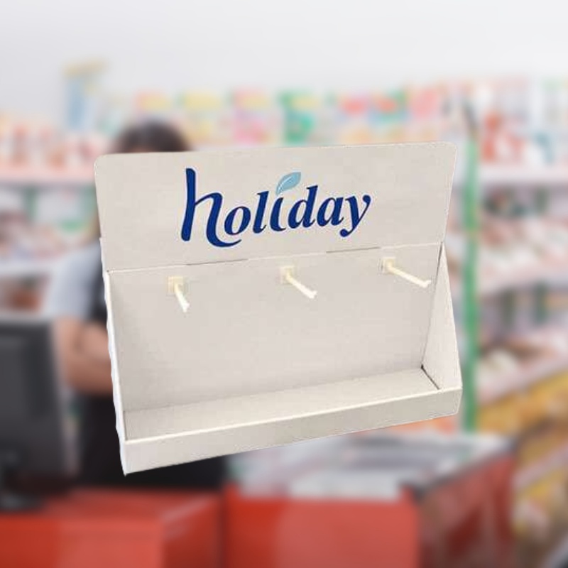 Custom Hot Sale Countertop Hook Display Stand-Holidaypac