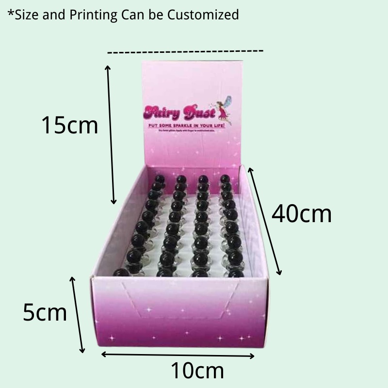 Custom Cardboard Display Shelf Ready Box for Nail Polish-Holidaypac