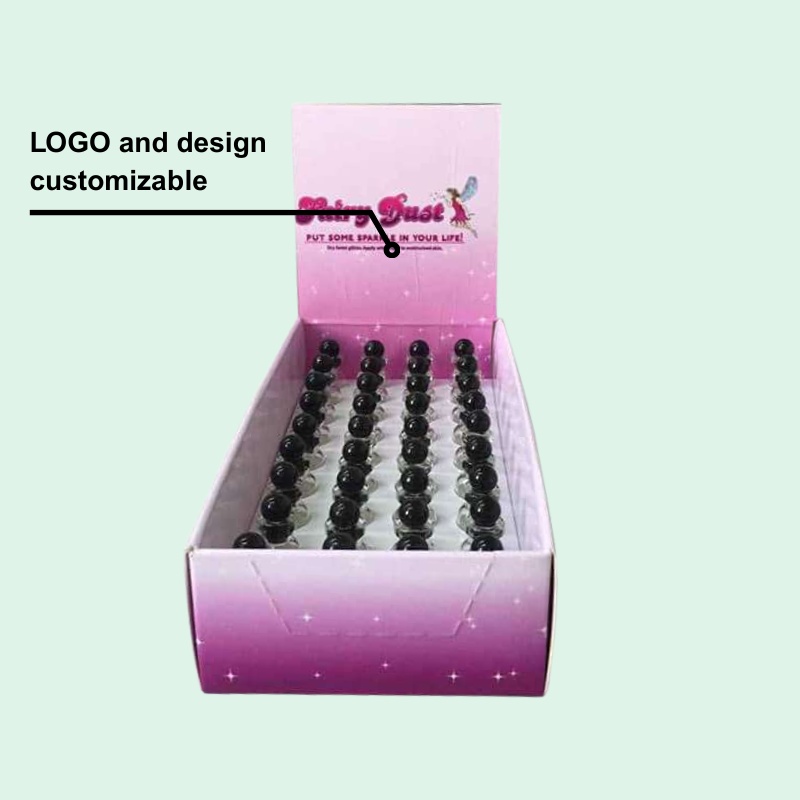 Custom Cardboard Display Shelf Ready Box for Nail Polish-Holidaypac