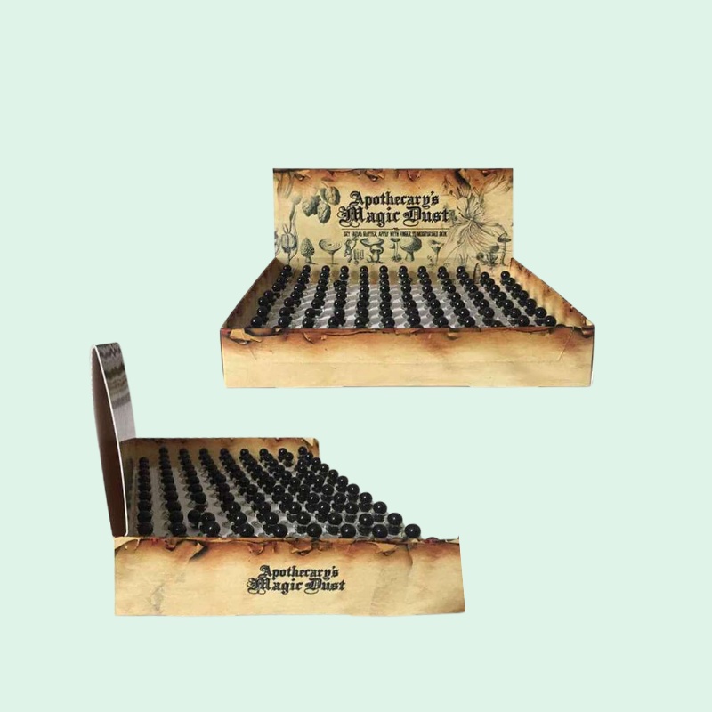 Custom Large Capacity Cardboard Display Shelf Ready Box for Nail Polish-Holidaypac