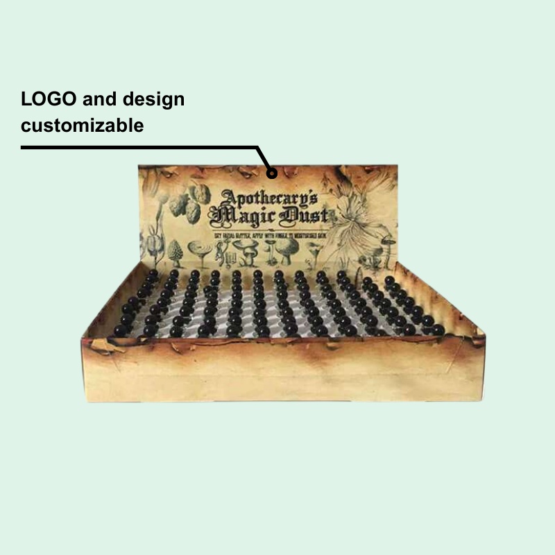 Custom Large Capacity Cardboard Display Shelf Ready Box for Nail Polish-Holidaypac