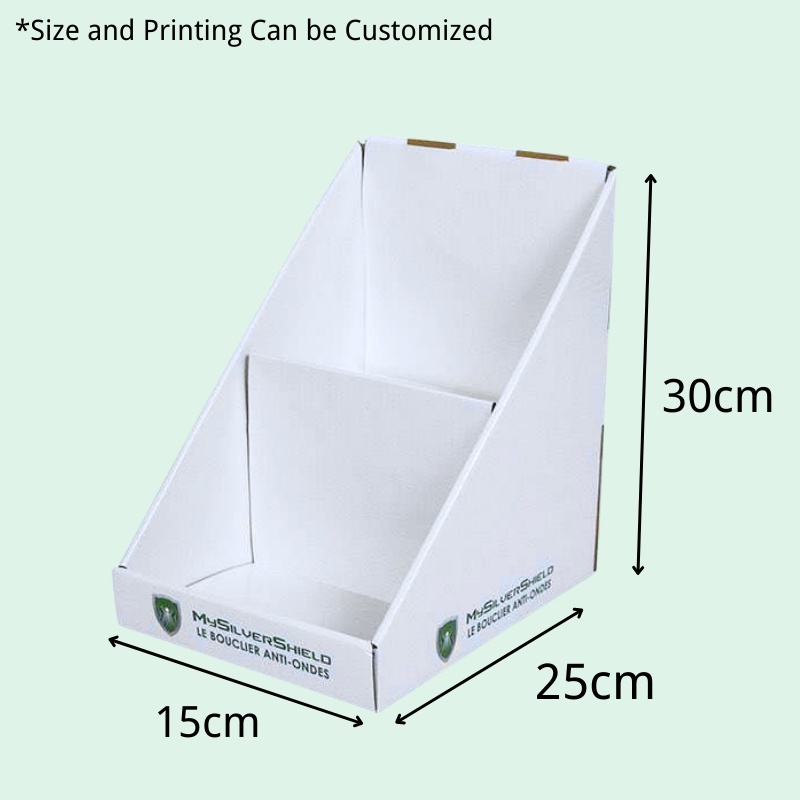 Custom Waterproof Counter Display Unit for Book-Holidaypac