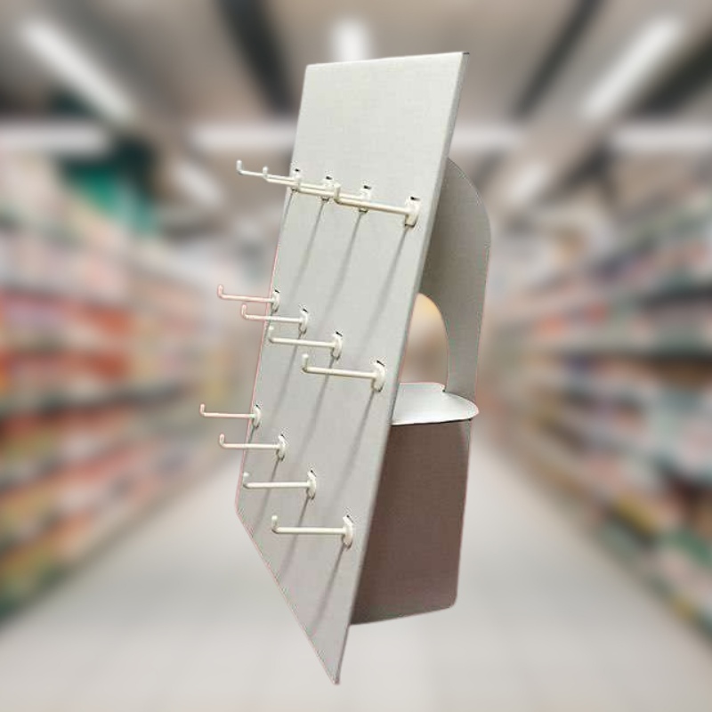 Custom Retail Desk Top Stands with Hooks-Holidaypac