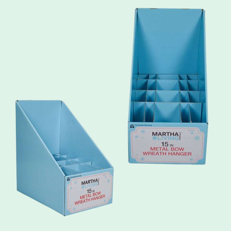 Holidaypac Metal Bow Cardboard Counter Display Hole Insert