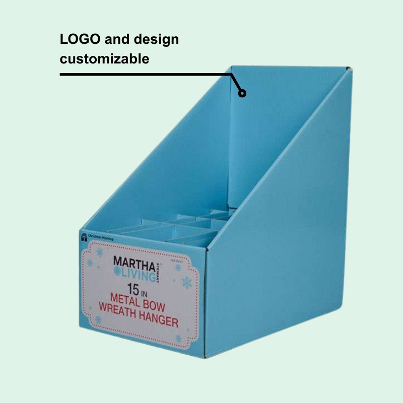 Holidaypac Metal Bow Cardboard Counter Display Hole Insert