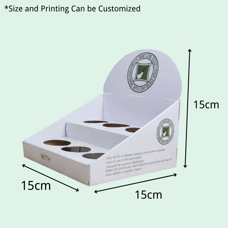 Custom High Quality Cardboard Coffee Cups With 6 Holes-Holidaypac