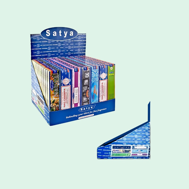 Custom Cardboard Counter Display for Incense Boxes-Holidaypac
