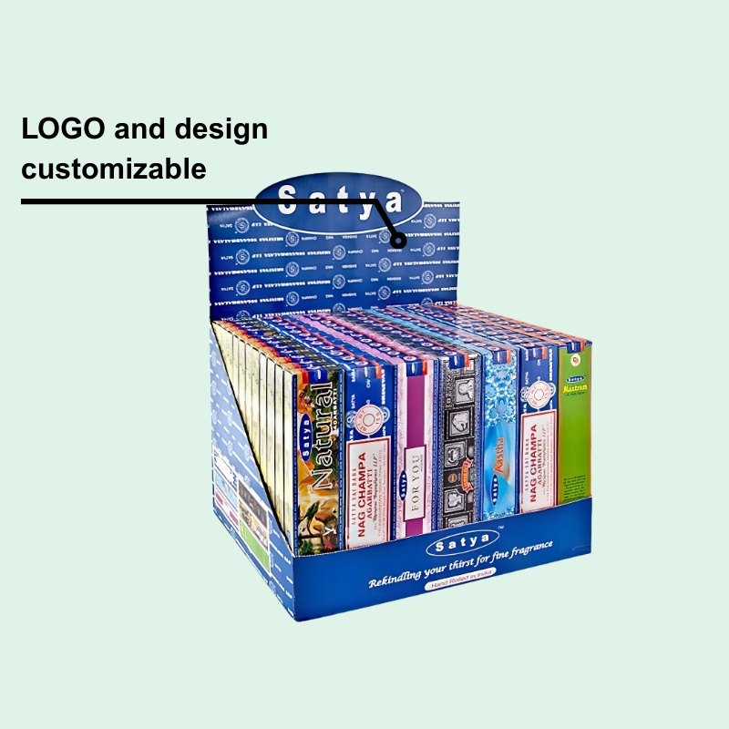 Custom Cardboard Counter Display for Incense Boxes-Holidaypac
