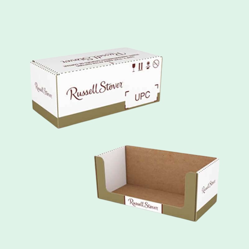  Custom Chocolate Retail Cardboard Counter Display for Premium Sweets -Holidaypac