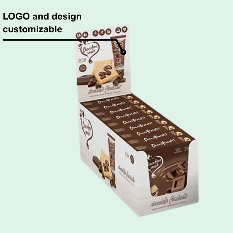 Custom Sweet Retail Cardboard Counter Display for Chocolate-Holidaypac