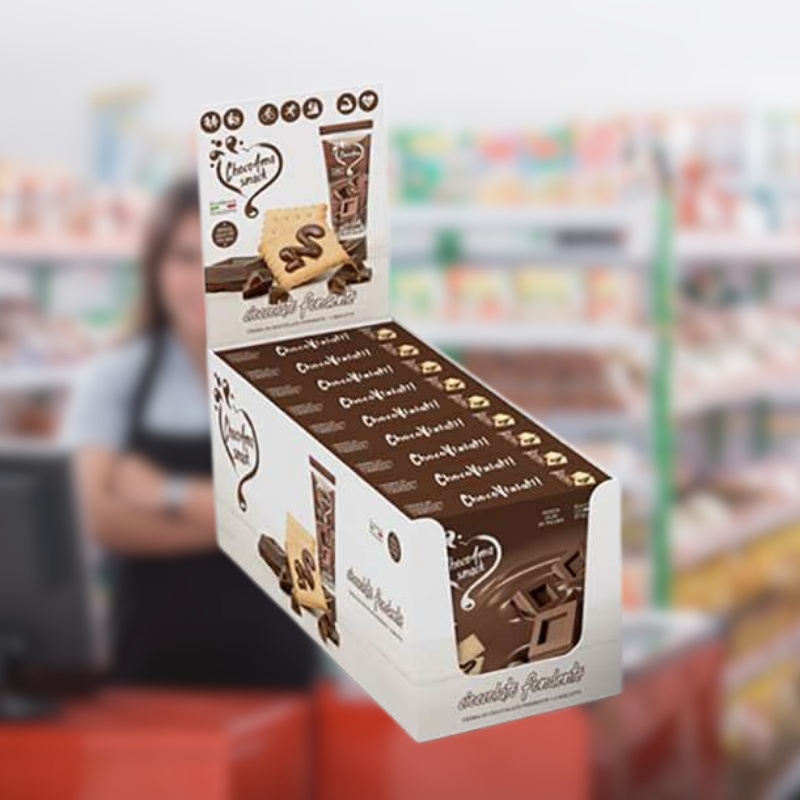 Custom Sweet Retail Cardboard Counter Display for Chocolate-Holidaypac