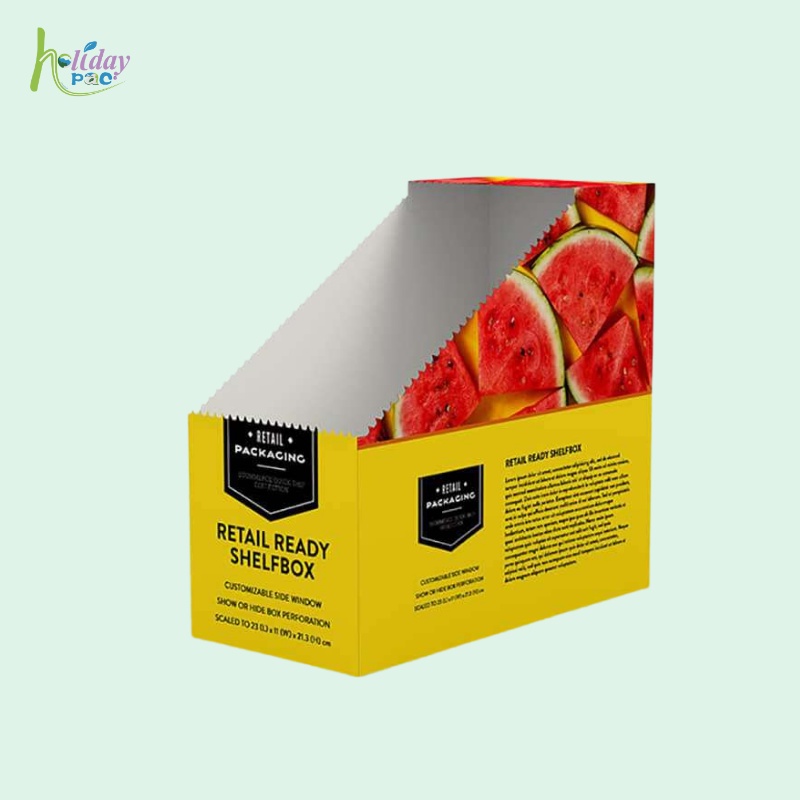 Custom Fruit Snack Tear Off Box for Watermelon Snacks-Holidaypac