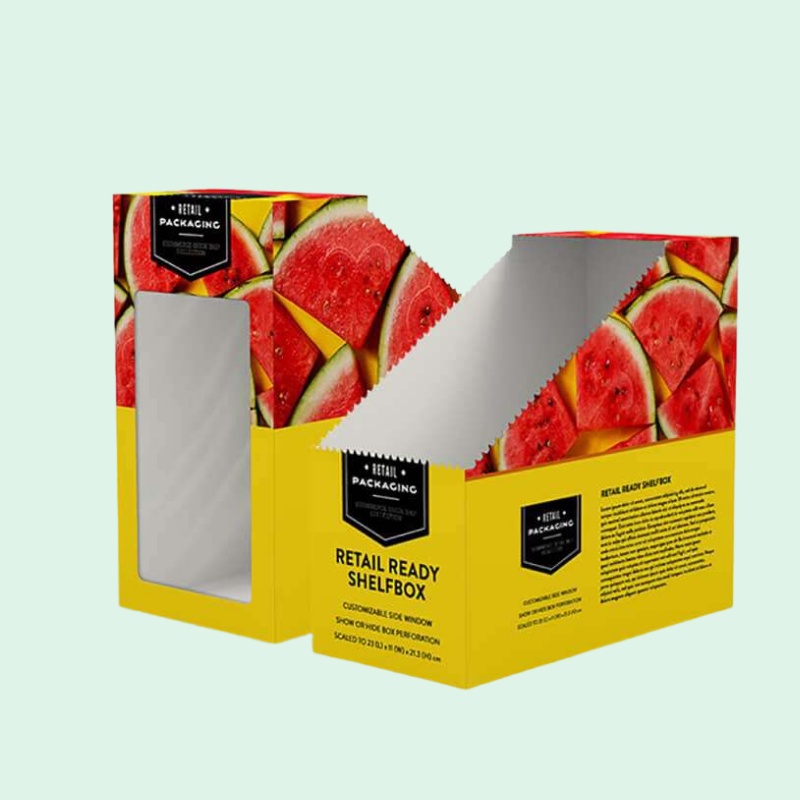 Custom Fruit Snack Tear Off Box for Watermelon Snacks-Holidaypac