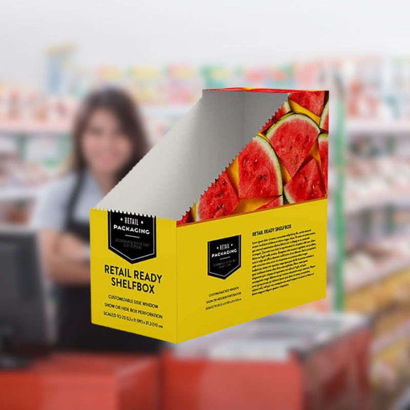 Custom Fruit Snack Tear Off Box for Watermelon Snacks-Holidaypac