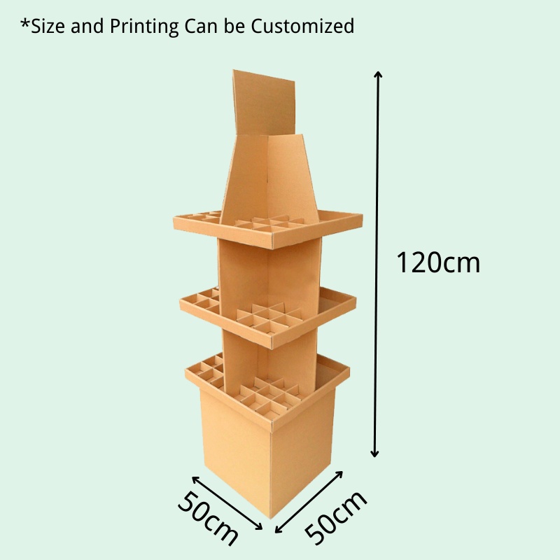 Custom Retail Corrugated Pallet Display for Mosquito Repellent Incense-Holidaypac