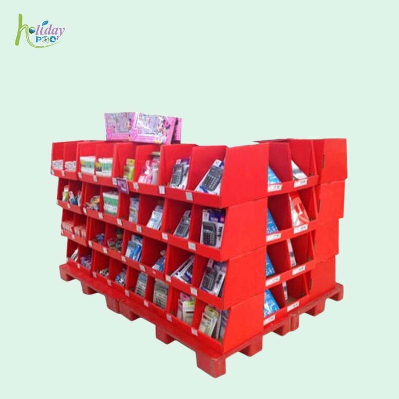 Custom Stationery Full Pallet Display Box-Holidaypac