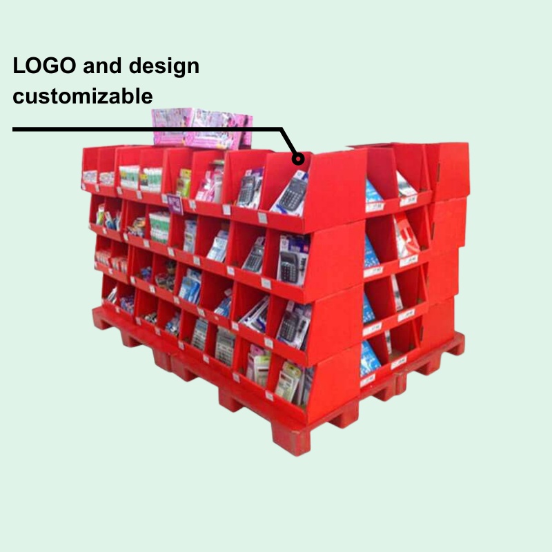 Custom Stationery Full Pallet Display Box-Holidaypac