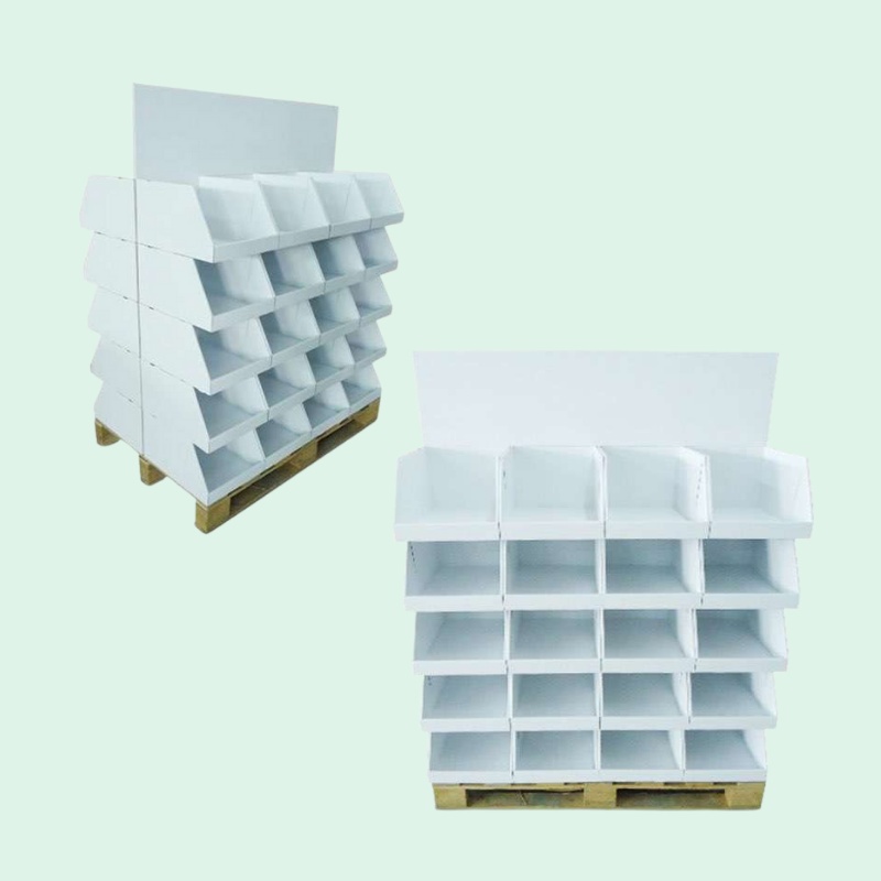 Custom 2-Sided Cardboard Full Pallet Display Box for Stationery-Holidaypac