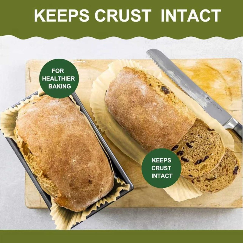 Wholesale Non-Stick Bread Loaf Pan 9x5 inch Parchment Liners for Baking - Holidaypac