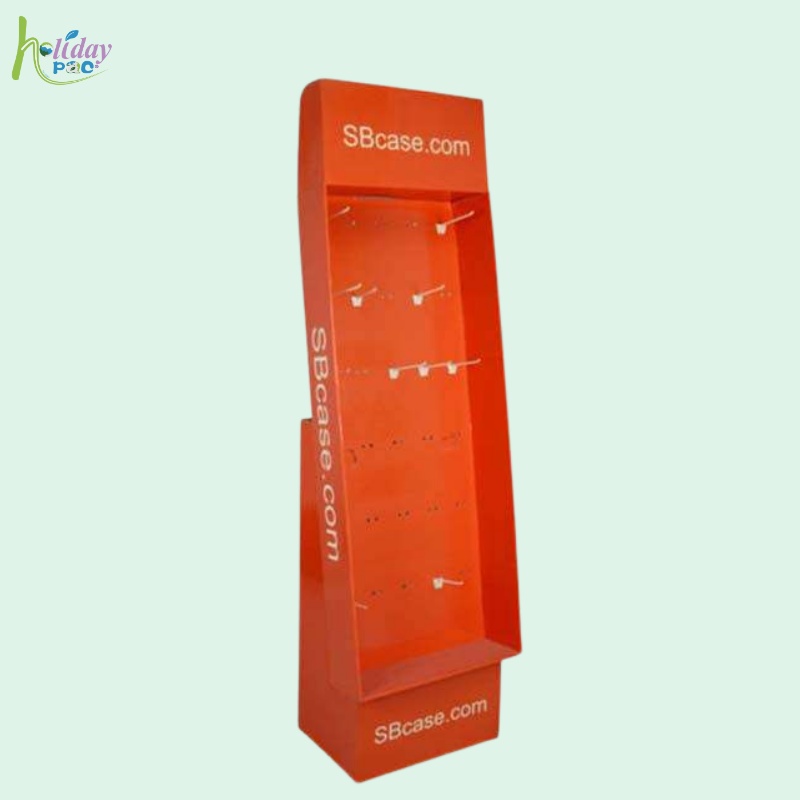 Custom  Merchandising Hooks Display for Electronic Accessories- Holidaypac