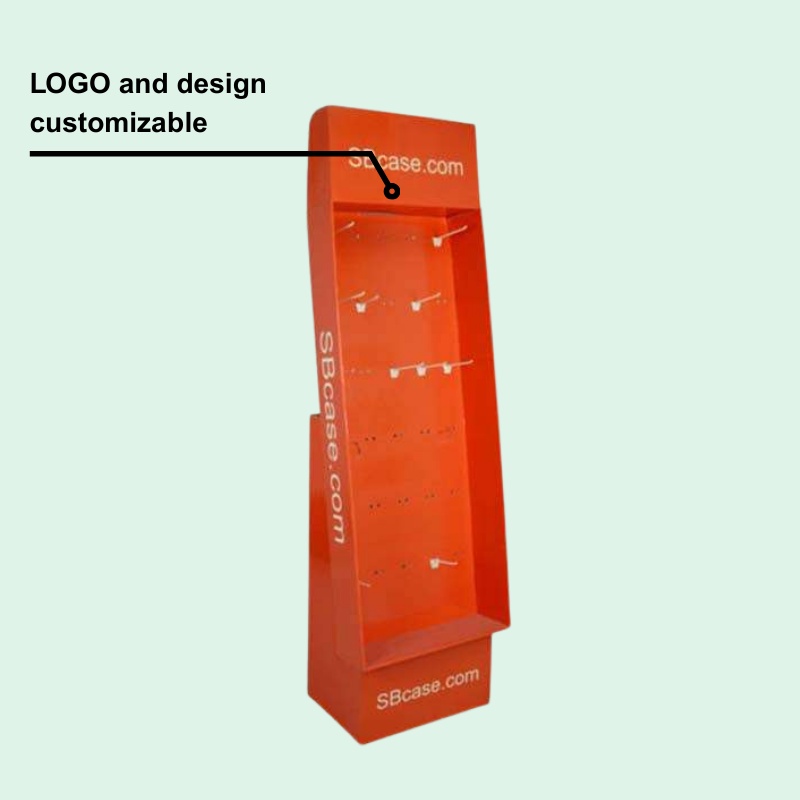 Custom  Merchandising Hooks Display for Electronic Accessories- Holidaypac