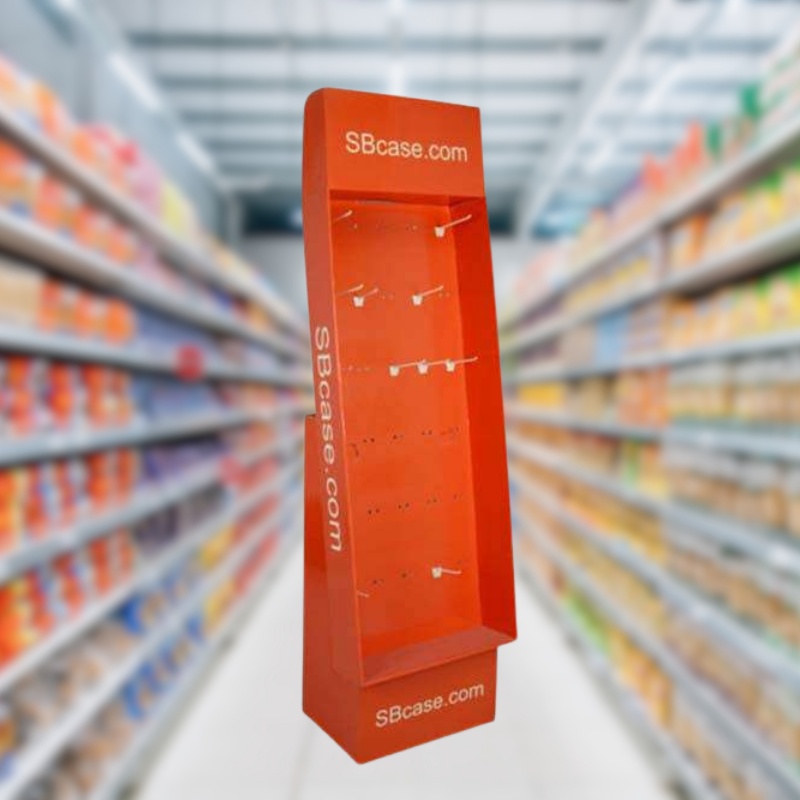 Custom  Merchandising Hooks Display for Electronic Accessories- Holidaypac