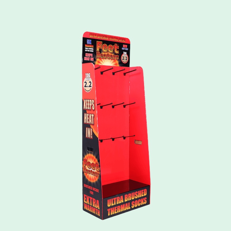 Factory Price Cell Phone Case Hook Display Rack Stand Retail Floor Metal Hanging Display Stand With Hooks - Holidaypac