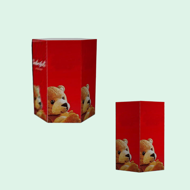 Custom Recyclable Dump Bins for Plush Teddy Bears-Holidaypac