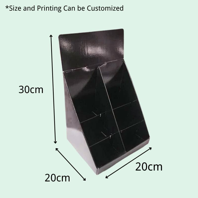 Custom Hight Quality PDQ for Cosmetics with Dividers and Header Display - Holidaypac