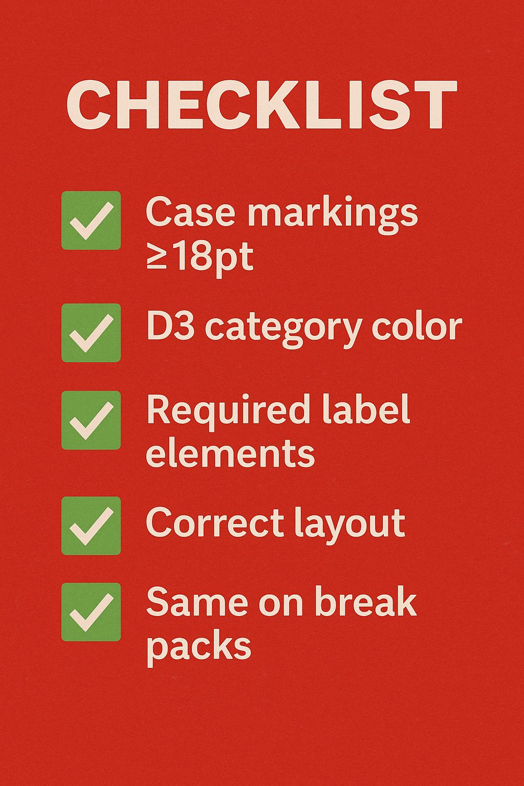Checklist Are You D3 Ready for 2025 - Holidaypac