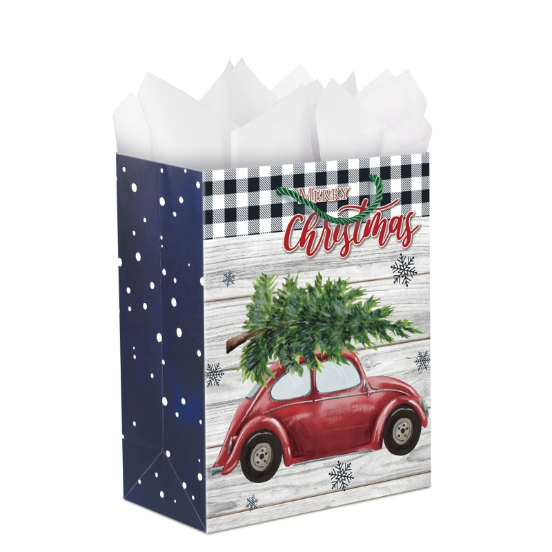 Custom christmas gift Paper bags in bulk5 - Holidaypac Custom christmas gift Paper bags in bulk5 - Holidaypac