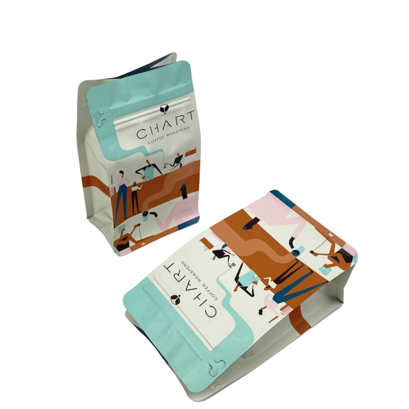 Custom Moisture-Proof Printed Side Gusset Pouch for Coffee - Holidaypac