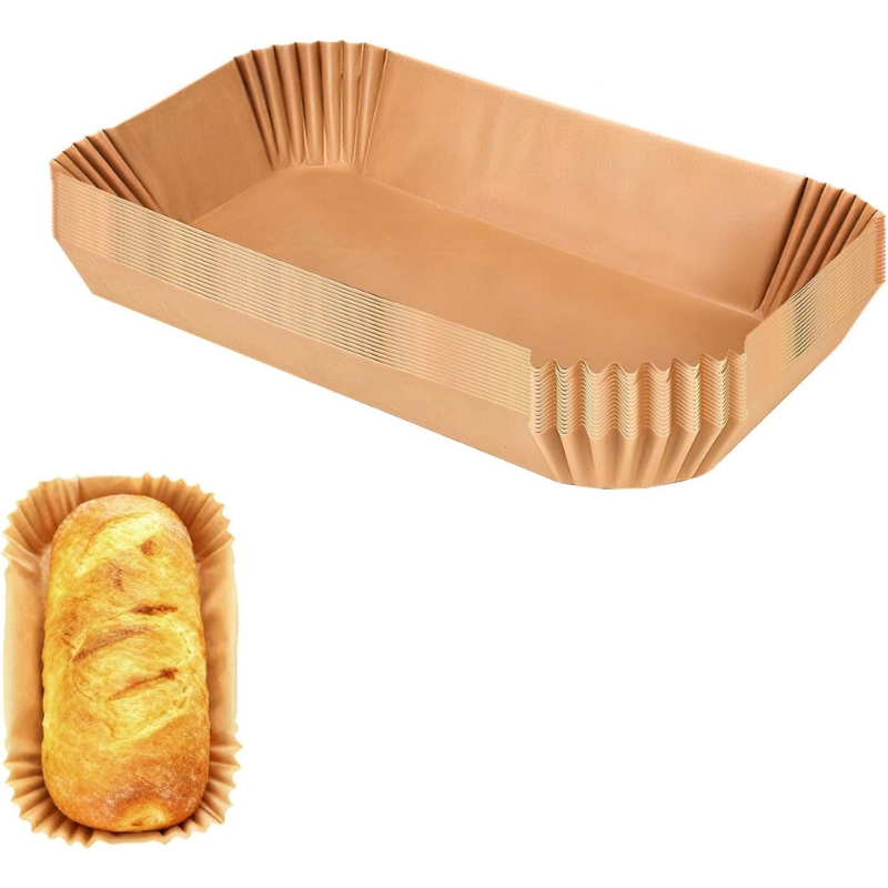 Wholesale Non-Stick Siliconised Loaf Tin Liners for Baking Bread and Cakes - Holidaypac